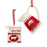 Porcelain Milk Carton or Pot Ornament, Assorted