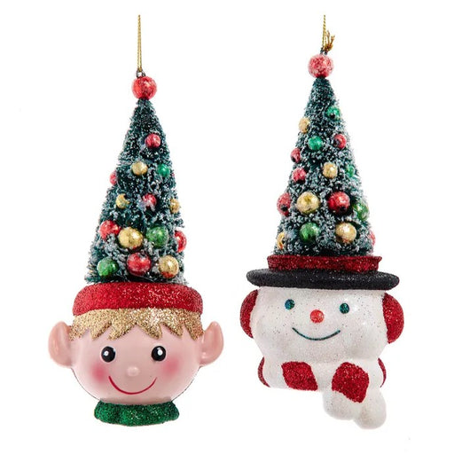 Christmas Tree Hat Ornament - Assorted