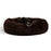The Original Calming Donut Shag Cat & Dog Bed, Dark Chocolate