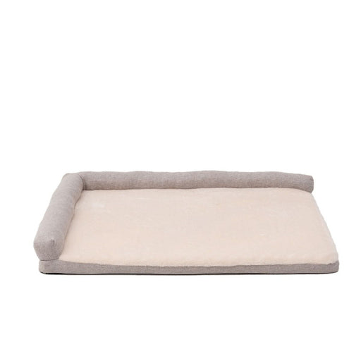 Orthopedic Lounger Dog Bed, Khaki