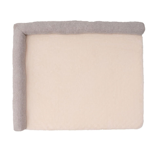 Orthopedic Lounger Dog Bed, Khaki