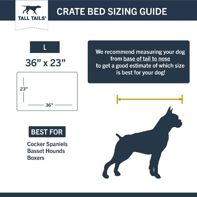 Dream Chaser Classic Dog Crate Mat Bed, Charcoal