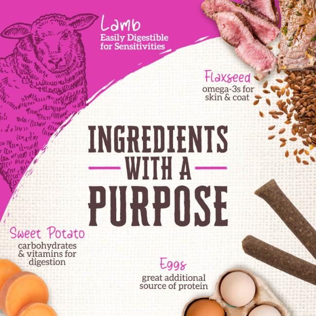 Wholesomes Rewards Lamb Chewy Mini Sticks For Dogs 7 oz
