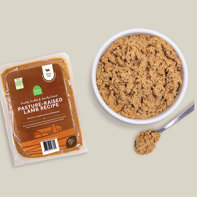 Open Farm Frozen Grain Free Gently Cooked Lamb 16oz