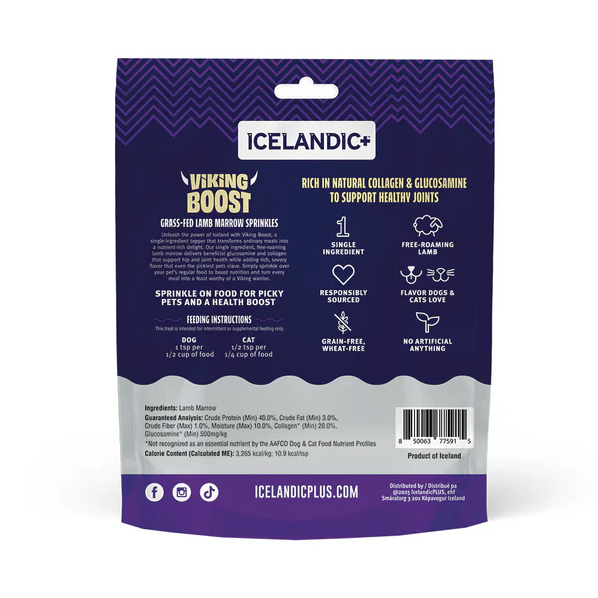 Viking Boost Lamb Marrow Sprinkles for Hip & Joint Support 5.75 oz