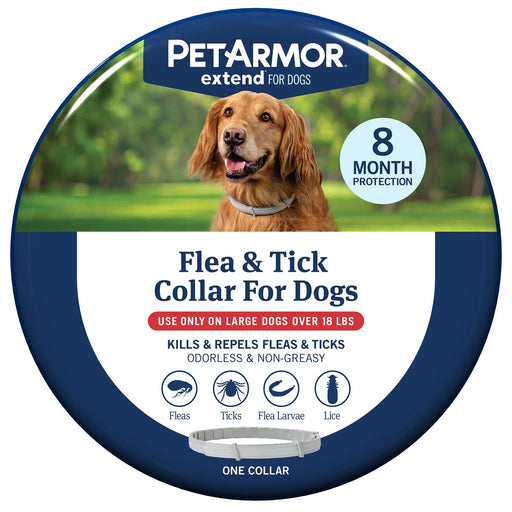 PetArmor Extend Flea & Tick Collar for Large Dogs