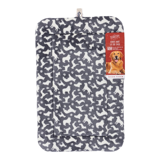 Dog Crate Mat Bed, Dogs Print