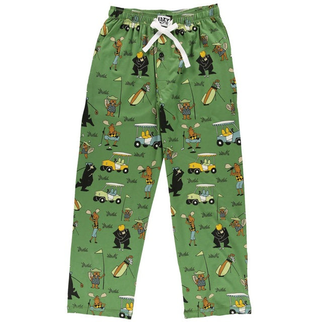 LazyOne Golf Green Men's Pajama Pants