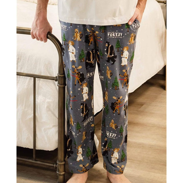 LazyOne May the Forest Be With You Men's Pajama Pants