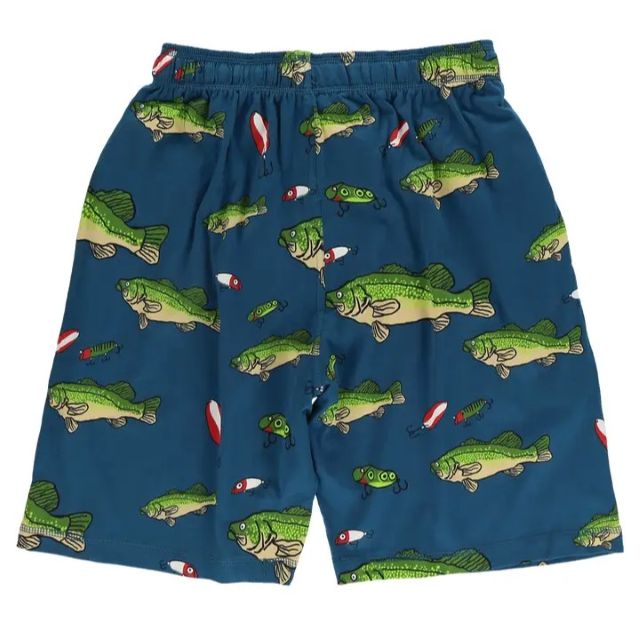 LazyOne Bash Fish Men's Pajama Shorts