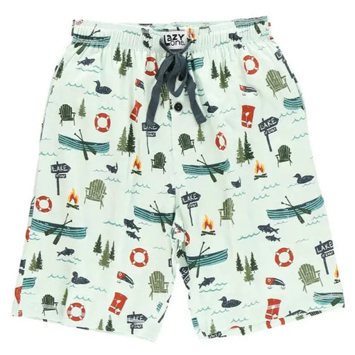 LazyOne Lake It Easy Men's Pajama Shorts