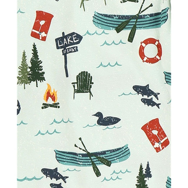 LazyOne Lake It Easy Men's Pajama Shorts