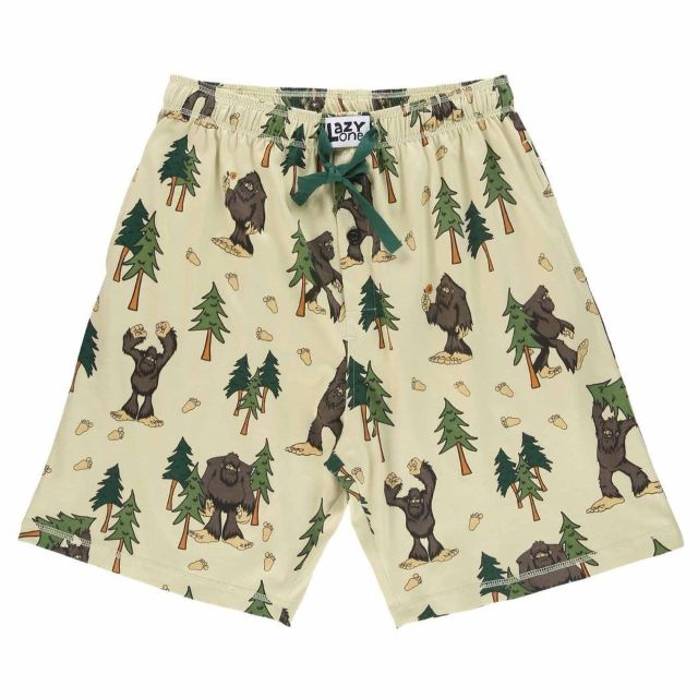 LazyOne Sasquatch Men's Pajama Shorts