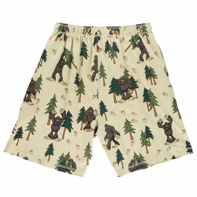 LazyOne Sasquatch Men's Pajama Shorts