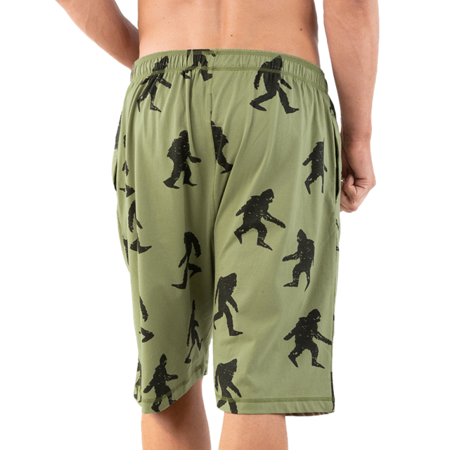 LazyOne Bigfoot Men's Pajama Shorts