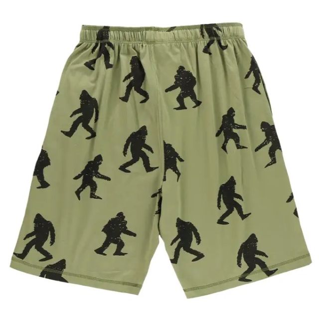 LazyOne Bigfoot Men's Pajama Shorts