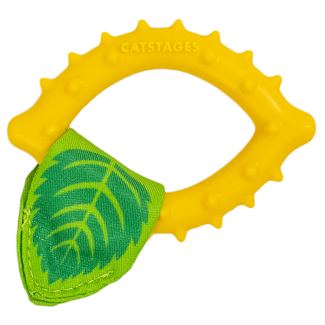 Catstages Lemon Teether Yellow Cat Toy
