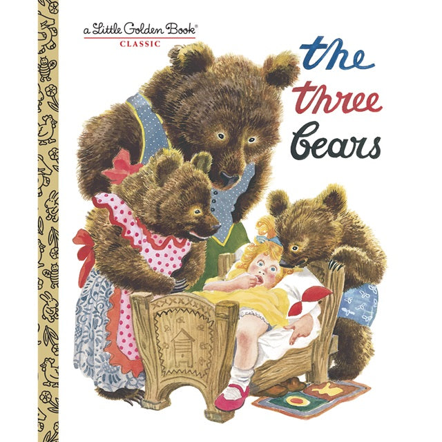 The Three Bears Little Golden Book