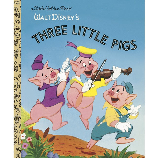 Walt Disney's The Three Little Pigs Little Golden Book