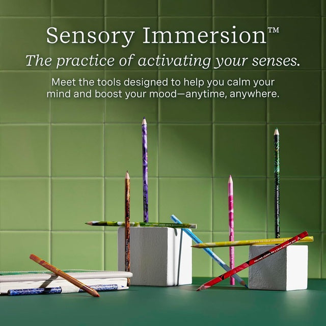 Lifelines Rub & Sniff Scented Colored Pencils, 10-Pack Earth Tones Palette