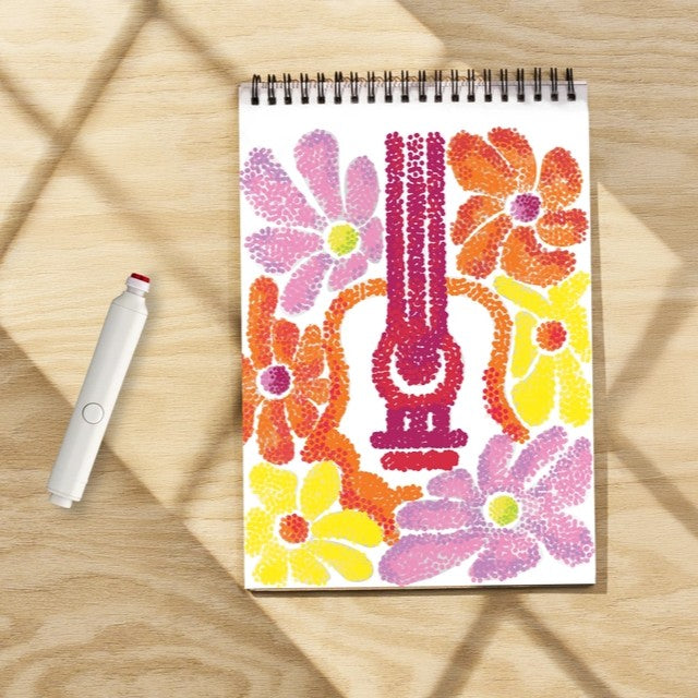 Lifelines FlowArt®: Pogo-Dot Groovy Vibes