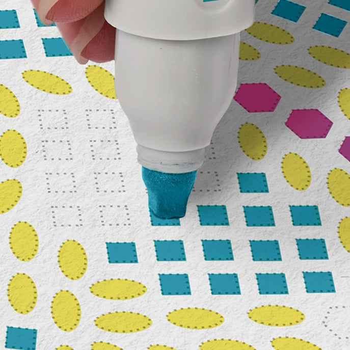 Lifelines FlowArt®: Stamp by Shape Secret Garden