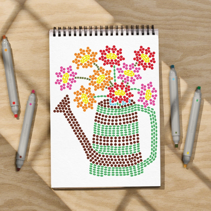 Lifelines FlowArt®: Stamp by Shape Secret Garden