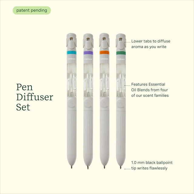 Lifelines Pen Diffuser Set, Assorted 4-Pack