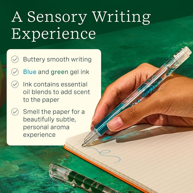 Lifelines Scented Lava Pen Set, 2-pack Blue/Green