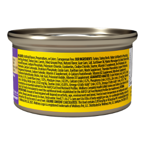 Wellness Complete Health Grilled Turkey & Turkey Liver Wet Cat Food 3oz Can