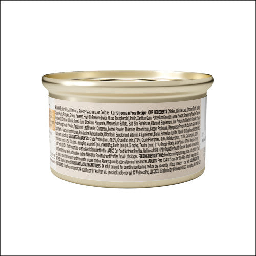 Wellness Core+ Digestive Health Chicken Pate Wet Cat Food 3oz Can