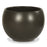 Powder Coated Matte Coal Luna Bowl Clay Pot