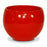 Powder Coated Red Luna Bowl Clay Pot