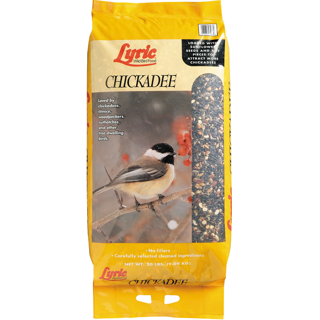 Lyric Chickadee Premium Sunflower & Nut Bird Seed Mix