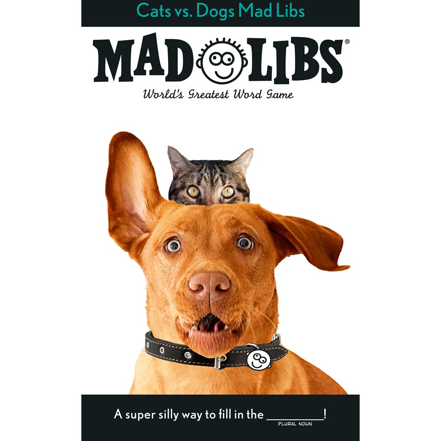 Cats vs. Dogs Mad Libs Word Game Activity Book