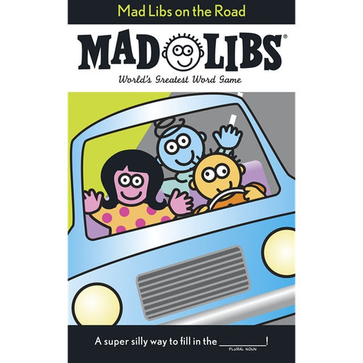 Mad Libs on the Road Word Game Activity Book