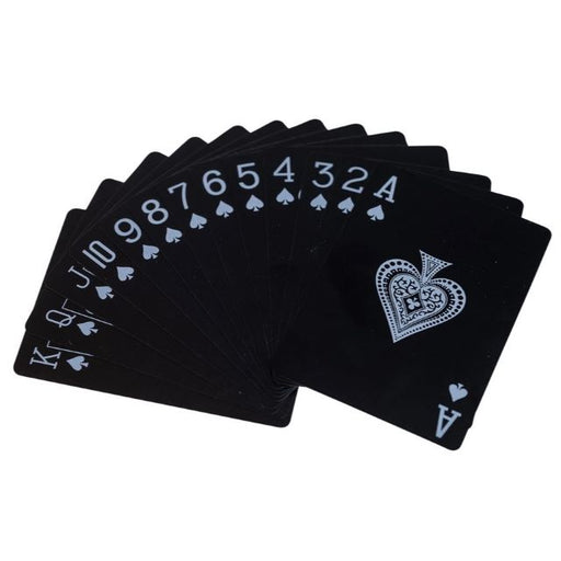 Men's Black Edition Waterproof Playing Cards