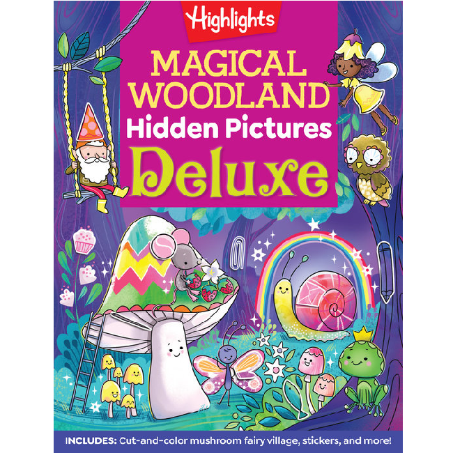 Magical Woodland Hidden Pictures Deluxe by Highlights