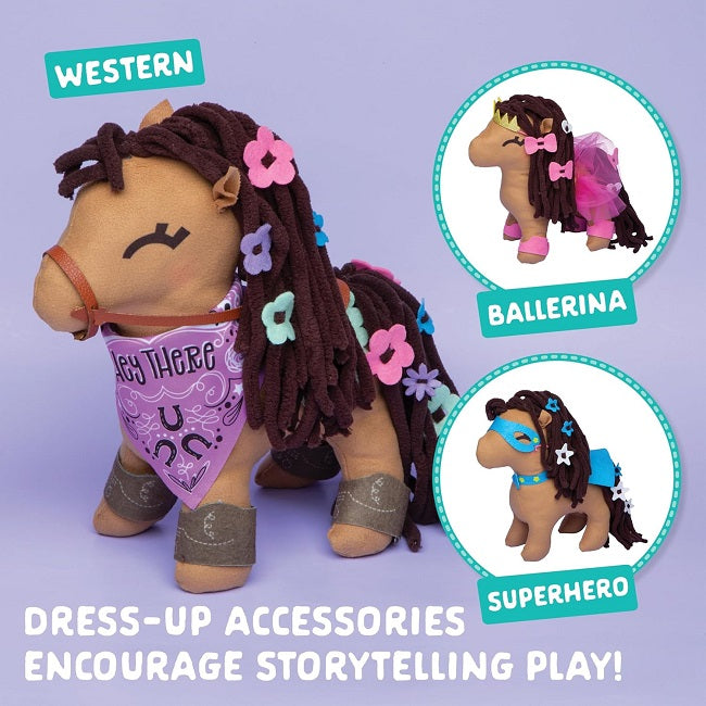 Craft-tastic Make a Friend Pony Mini Sewing Kit