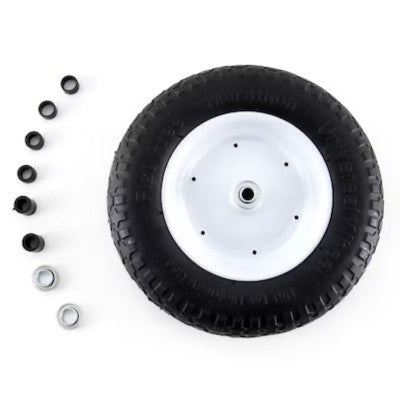 Marathon 14.5 in. Flat Free Universal Wheelbarrow Wheel 00270