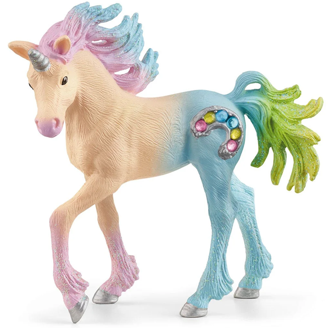 Marshmallow Unicorn Foal- Schleich Figurine