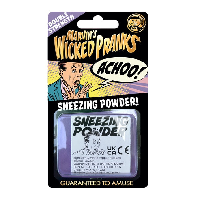 Marvin's Wicked Pranks Sneezing Powder