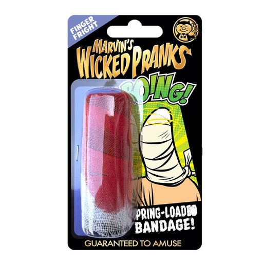 Marvin's Wicked Pranks Spring Loaded Bandage