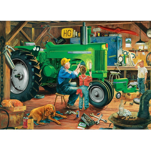 MasterPieces Farm & Country The Restoration 1000 Piece Jigsaw Puzzle