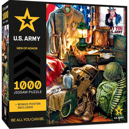 MasterPieces U.S. Army - Men of Honor 1000 Piece Puzzle