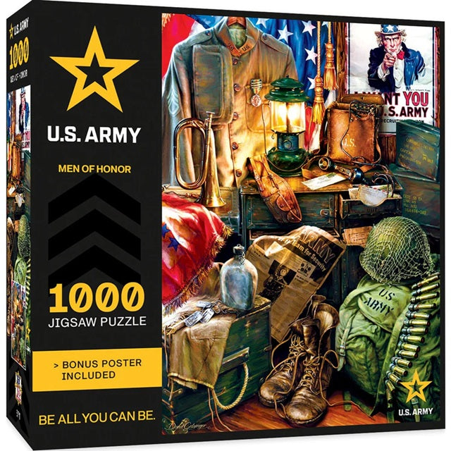 MasterPieces U.S. Army - Men of Honor 1000 Piece Puzzle