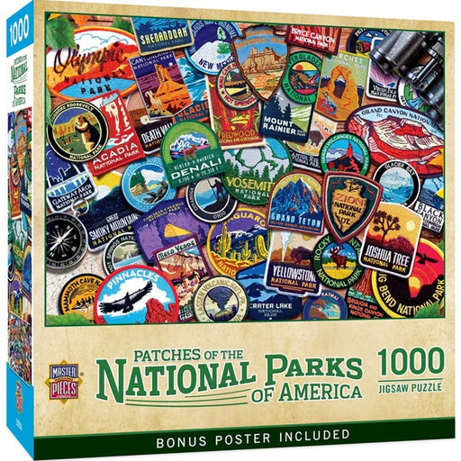 MasterPieces Patches of the National Parks 1000 Piece Puzzle