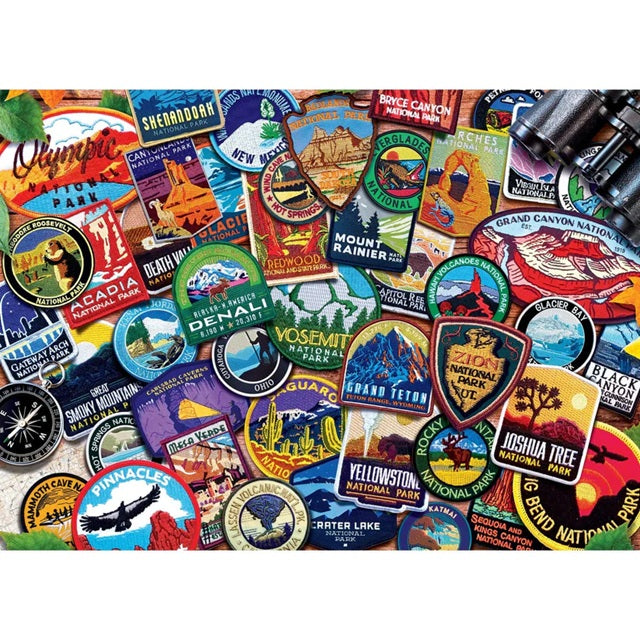 MasterPieces Patches of the National Parks 1000 Piece Puzzle