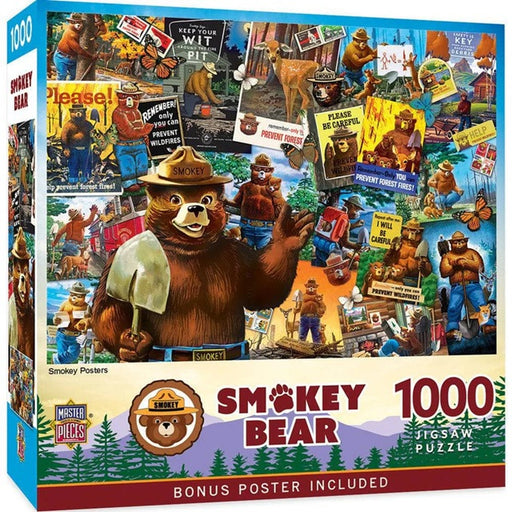 MasterPieces Smokey Bear Posters 1000 Piece Puzzle