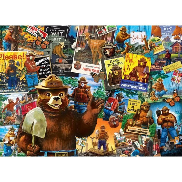 MasterPieces Smokey Bear Posters 1000 Piece Puzzle